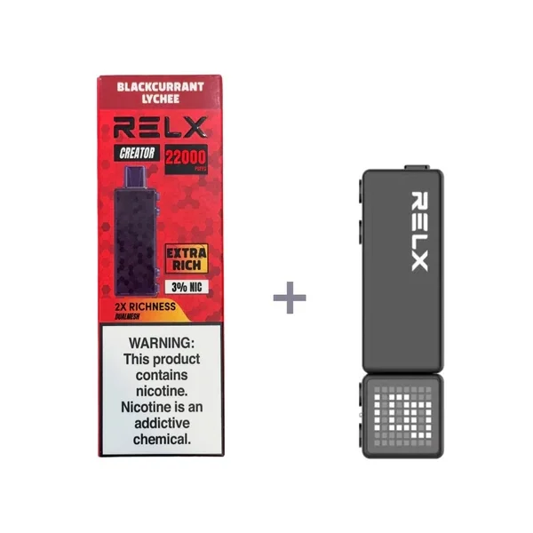 Relx Creator 22000 Puffs｜悅刻積木拋棄式電子煙｜10種口味｜專機專用